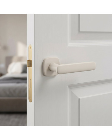 Modern door handle FLOW rounded square