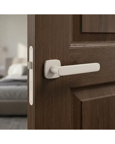 Modern door handle FLOW rounded square