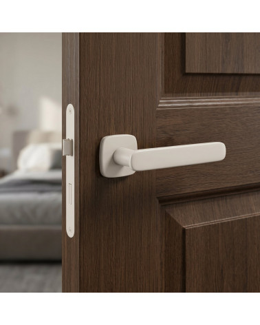 Modern door handle FLOW rounded square