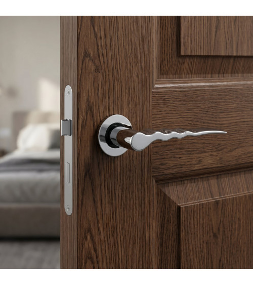 Futuristic door handle Ento Flow C3 design handle