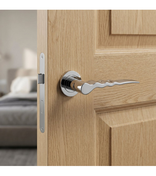 Futuristic door handle Ento Flow C3 design handle