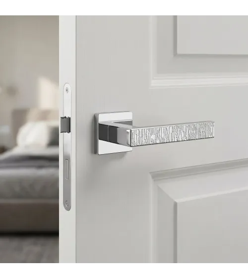 AMARYLIA polished chrome door handle design handle