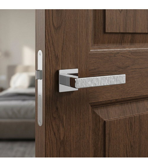 AMARYLIA polished chrome door handle design handle