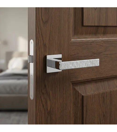 AMARYLIA polished chrome door handle design handle