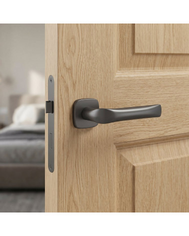Anthracite door handle FOLD