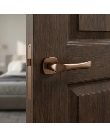 FOLD door handle copper colour