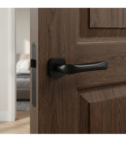 FOLD door handle in black finish