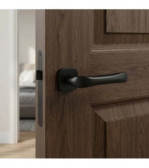 FOLD door handle in black finish