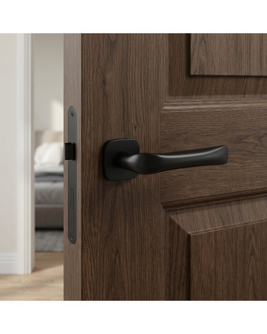 FOLD door handle in black finish