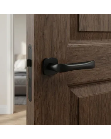 FOLD door handle in black finish