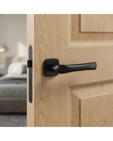 FOLD door handle in black finish