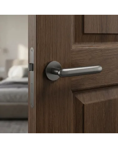 Anthracite colour door handle LARKA