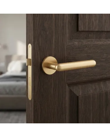LARKA matt gold door handle