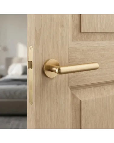LARKA matt gold door handle