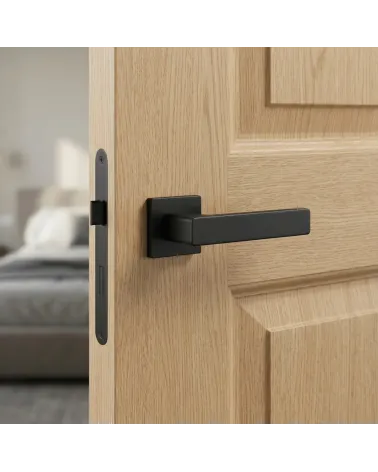 Elegant and Refined Black Door Handle – ERICA Model