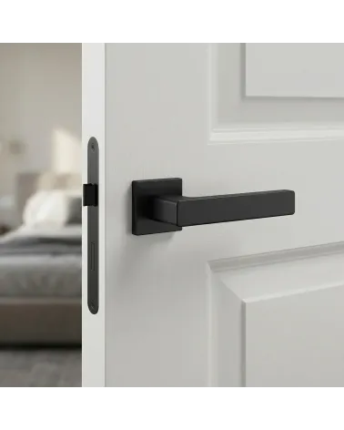 Elegant and Refined Black Door Handle – ERICA Model
