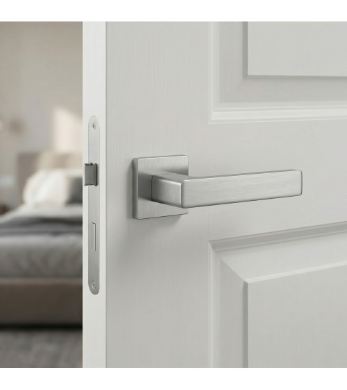 ERICA satin chrome door handle designer hardware