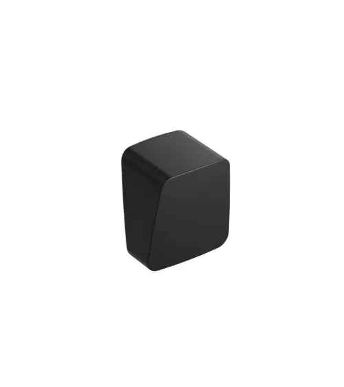 Black furniture knob ALVERO