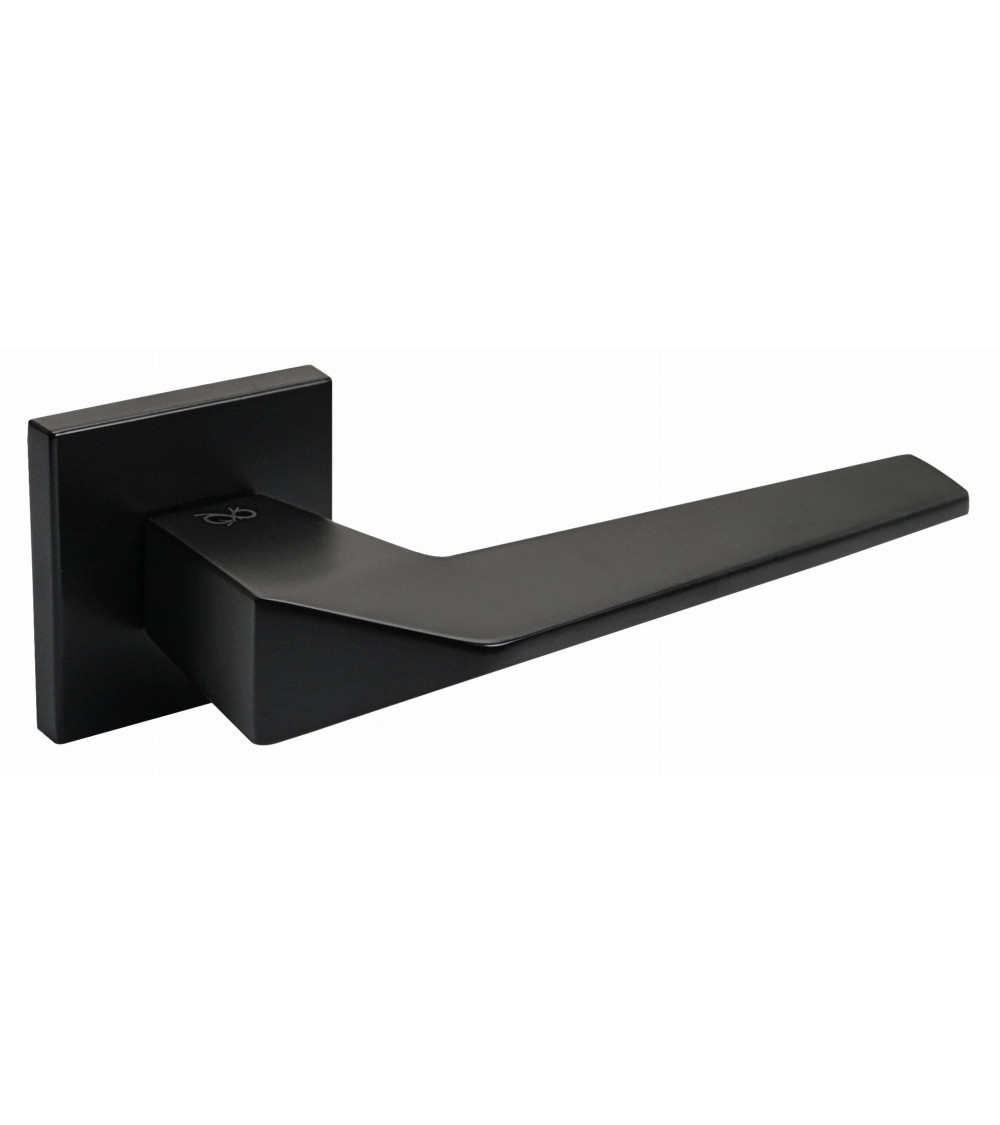 Square Door Handle, futuristic zamak model - ICE - designer handle