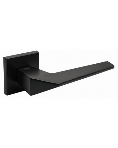Square Door Handle, futuristic zamak model - ICE - designer handle