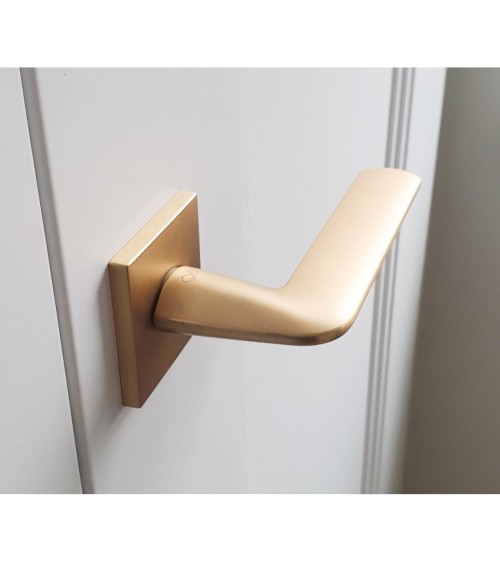 STINGER matt gold door handle design handle