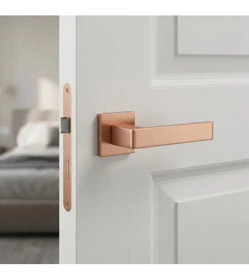 Apollo copper door handle