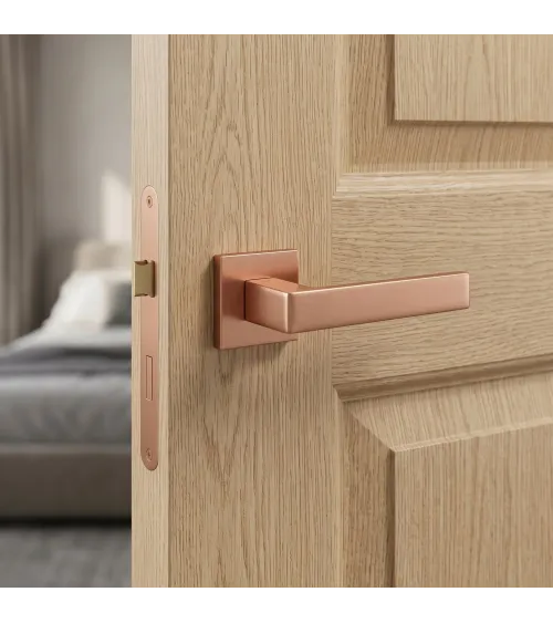 Apollo copper door handle