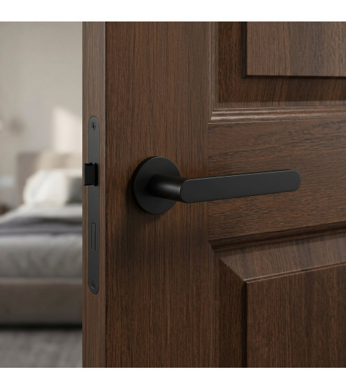 Black Line Vénus door handle designer handle