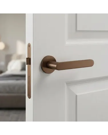 Light brown door handles Line Vénus
