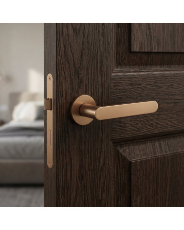 Light brown door handles Line Vénus