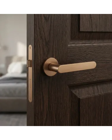 Light brown door handles Line Vénus