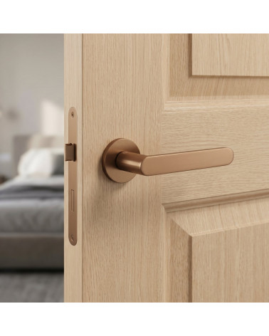 Light brown door handles Line Vénus