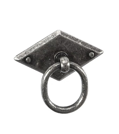 MARS antique silver furniture knob