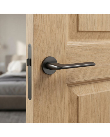 Anthracite door handle ANDREA