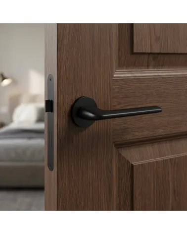 ANDREA door handle in black