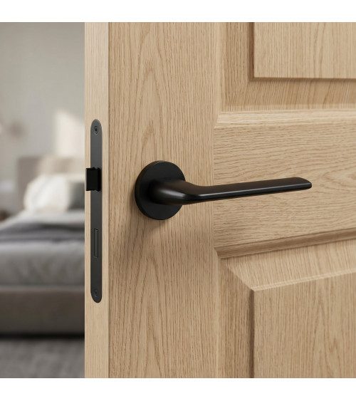 Black ANDREA door handle design handle