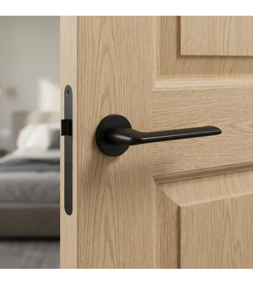 Black ANDREA door handle design handle