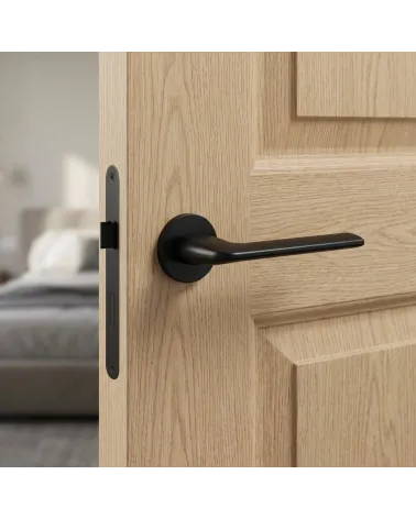 ANDREA door handle in black