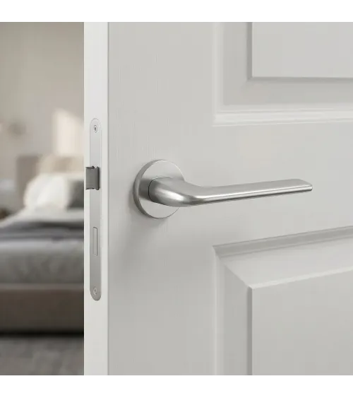ANDREA classic zamak door handle round design handle