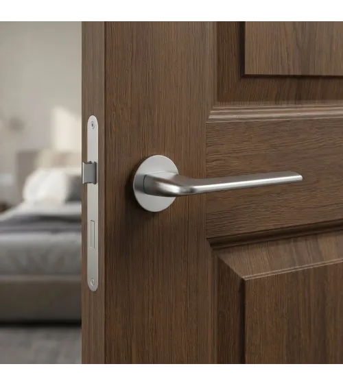 ANDREA classic zamak door handle round design handle