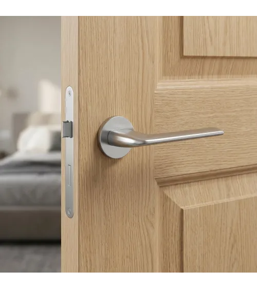 ANDREA classic zamak door handle round design handle