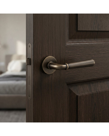 Bronze door handles CASCADA