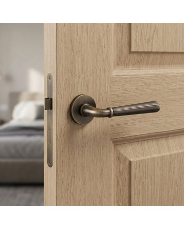 Bronze door handles CASCADA