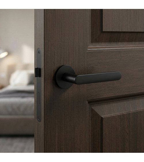 Creo black door handle design handle