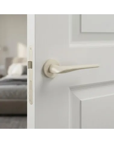 Sorella ivory-coloured door handles