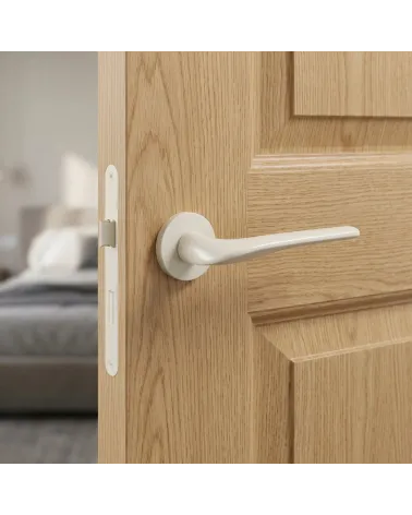 Sorella ivory-coloured door handles