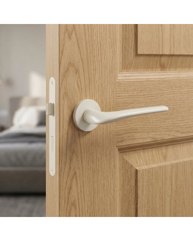 Sorella ivory-coloured door handles