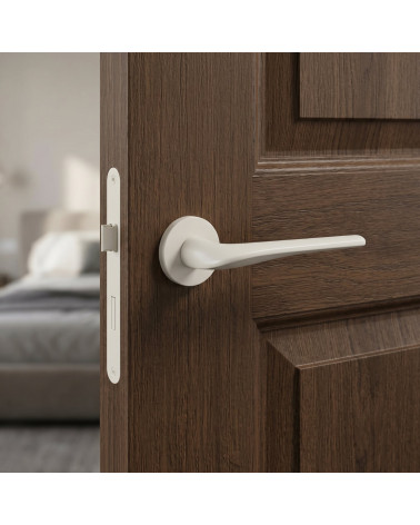 SORELLA round contemporary zamak door handle