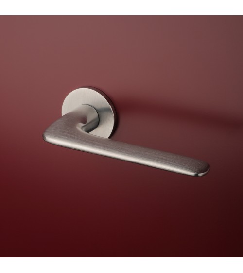 VIOLA brushed chrome door handle design handle