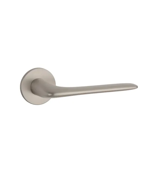 VIOLA brushed nickel door handle design handle